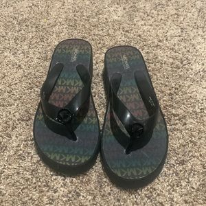 Michael Kora flip flops
